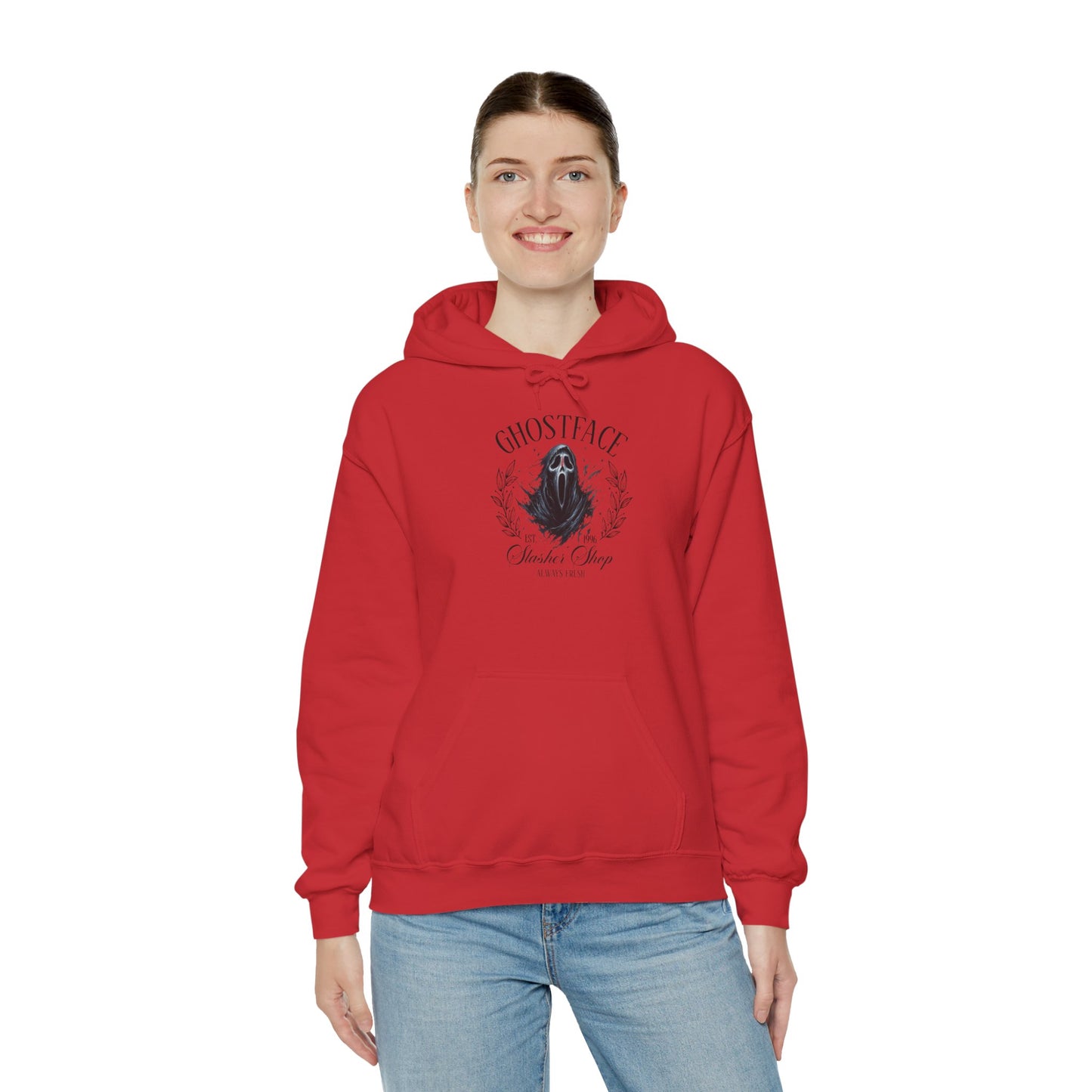 Ghostface Unisex Hooded Sweatshirt - Cozy, Stylish, Perfect for Halloween, Gift for Horror Fans, Casual Wear, and Everyday Comfort