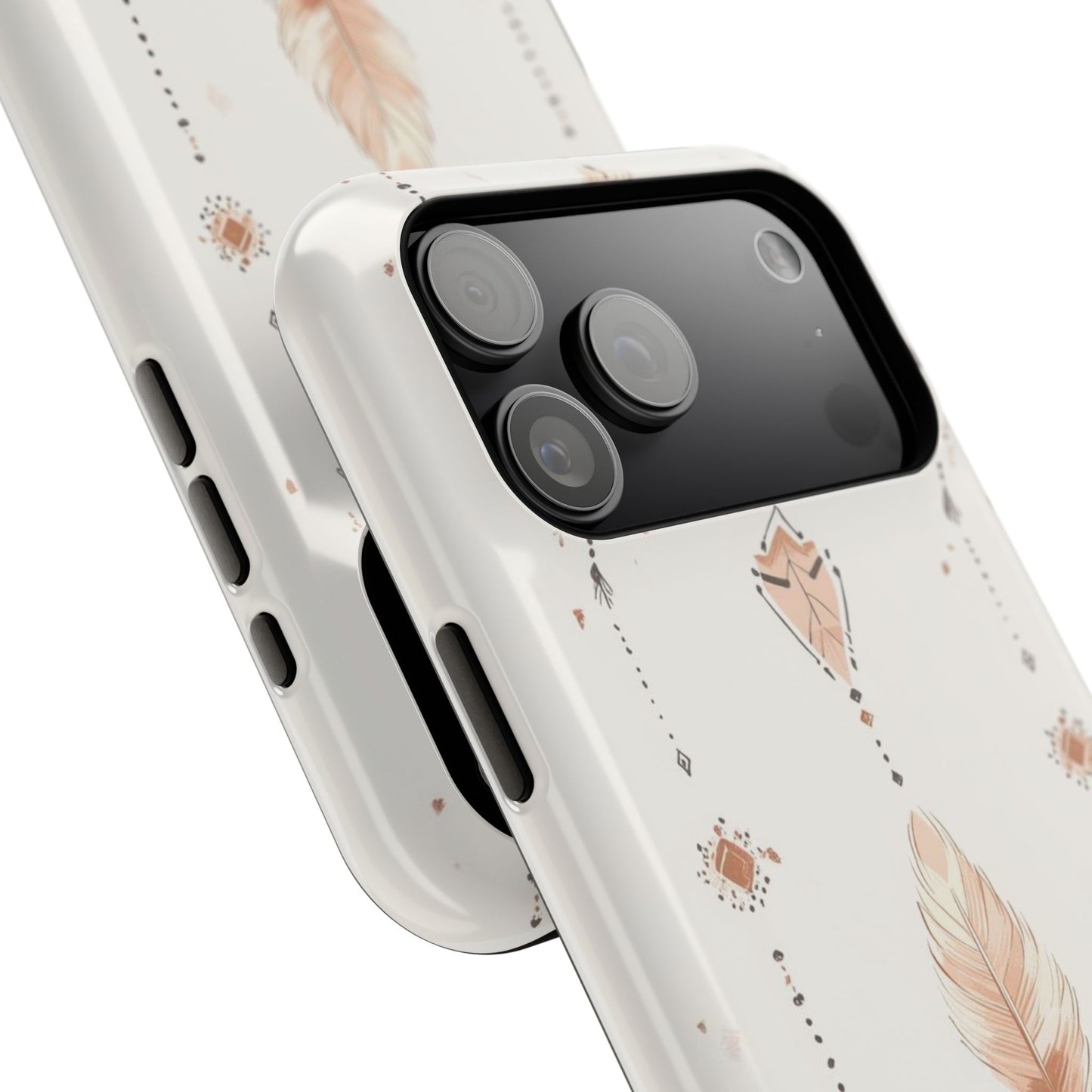 Stylish Impact-Resistant Phone Cases with Boho Feather Design, Durable Phone Protection, Gift for Her, Trendy Accessories, Unique [...]