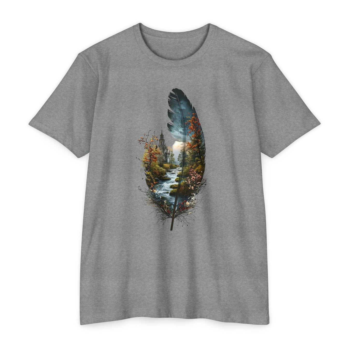 Unisex CVC Jersey T-shirt