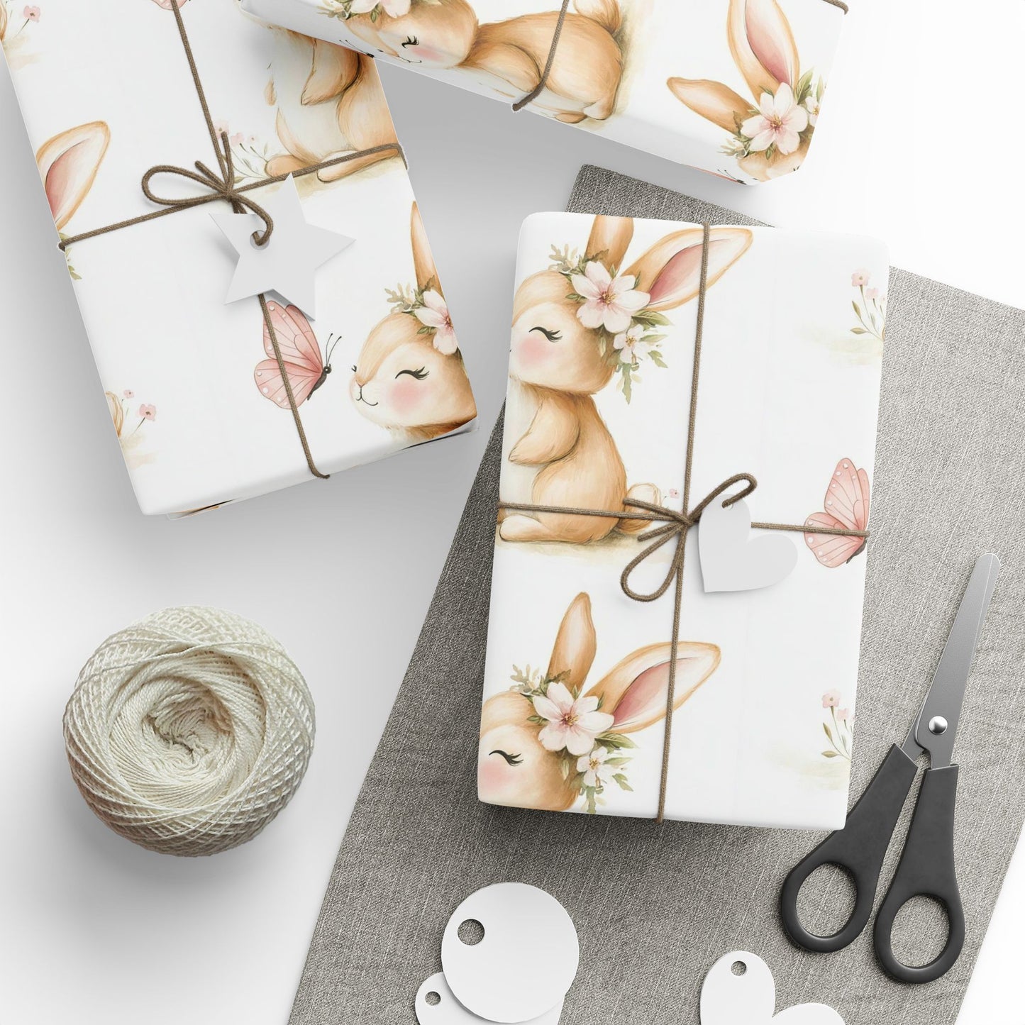 Easter Bunny Wrapping Paper for Spring Celebrations