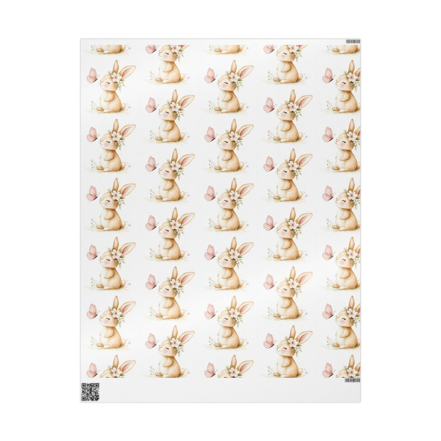 Easter Bunny Wrapping Paper for Spring Celebrations