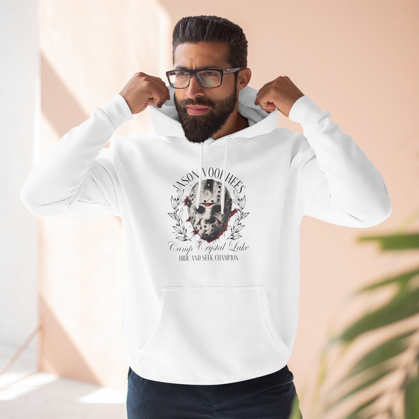 Cozy Graphic Hoodie with Fleece Lining, Unique Animal Design, Perfect for Casual Wear, Gifts, and Outdoor Adventures