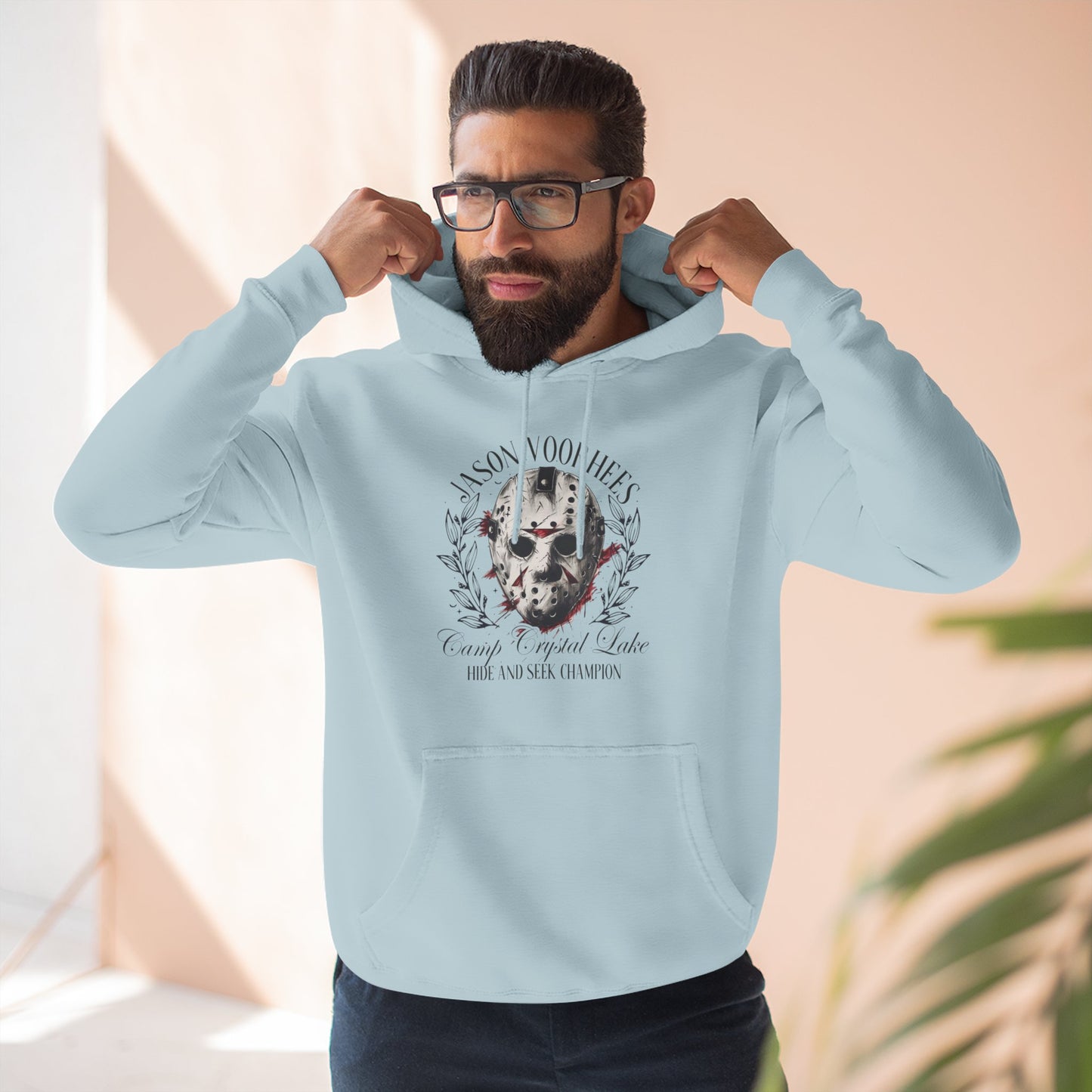 Cozy Graphic Hoodie with Fleece Lining, Unique Animal Design, Perfect for Casual Wear, Gifts, and Outdoor Adventures