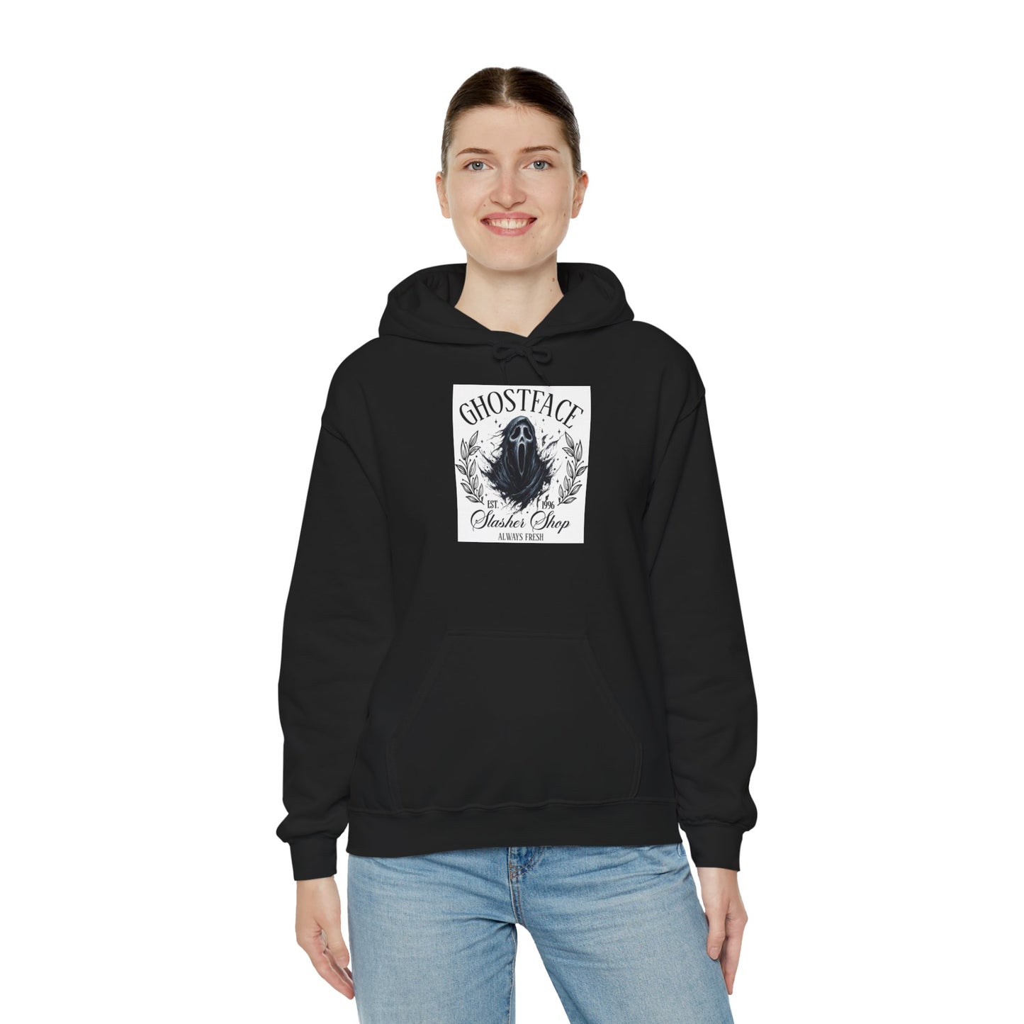 Ghostface Unisex Hooded Sweatshirt - Cozy, Stylish, Perfect for Halloween, Gift for Horror Fans, Casual Wear, and Everyday Comfort