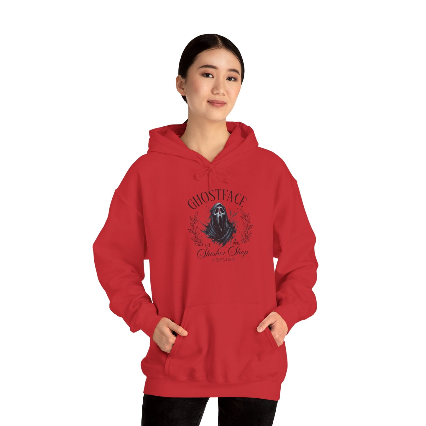 Ghostface Unisex Hooded Sweatshirt - Cozy, Stylish, Perfect for Halloween, Gift for Horror Fans, Casual Wear, and Everyday Comfort