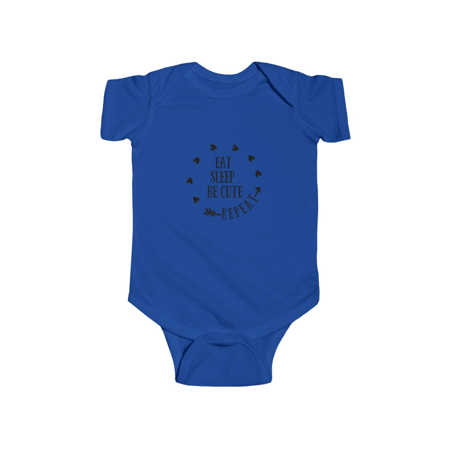 Cute Infant Bodysuit - Eat Sleep Be Cute