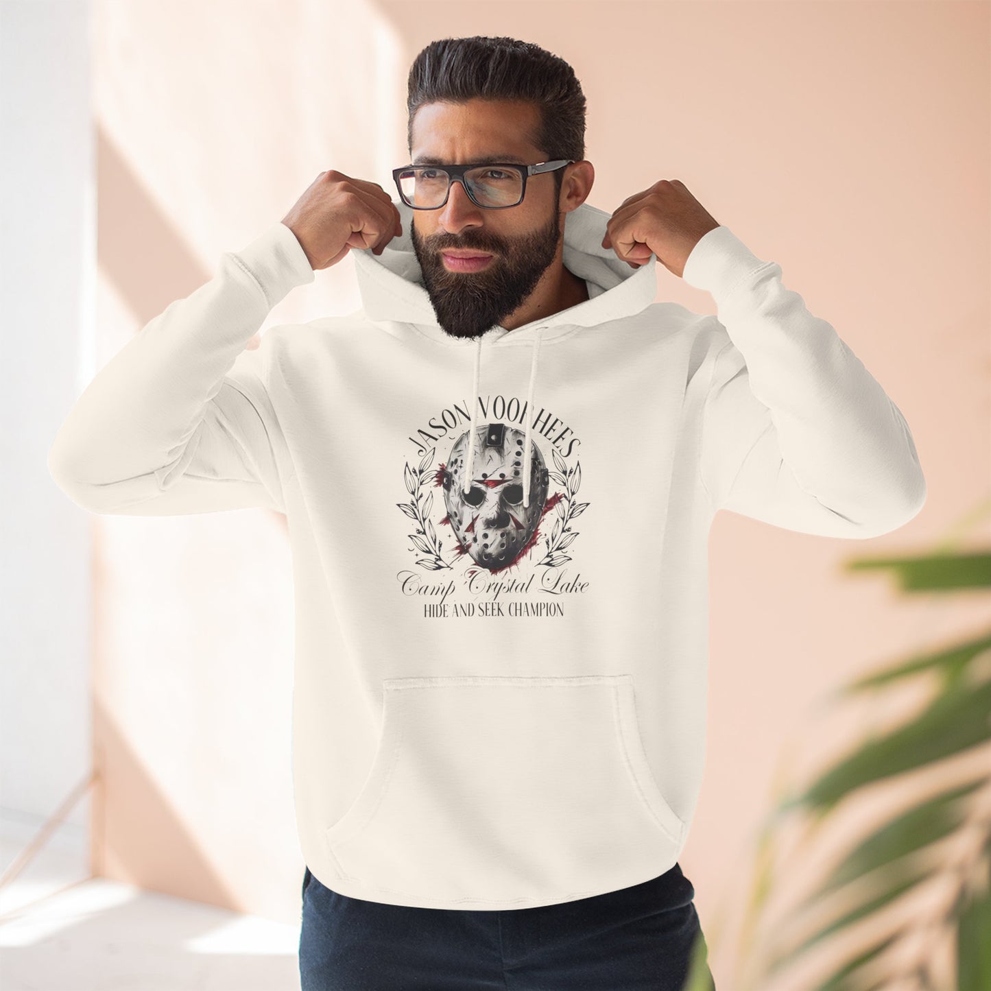 Cozy Graphic Hoodie with Fleece Lining, Unique Animal Design, Perfect for Casual Wear, Gifts, and Outdoor Adventures