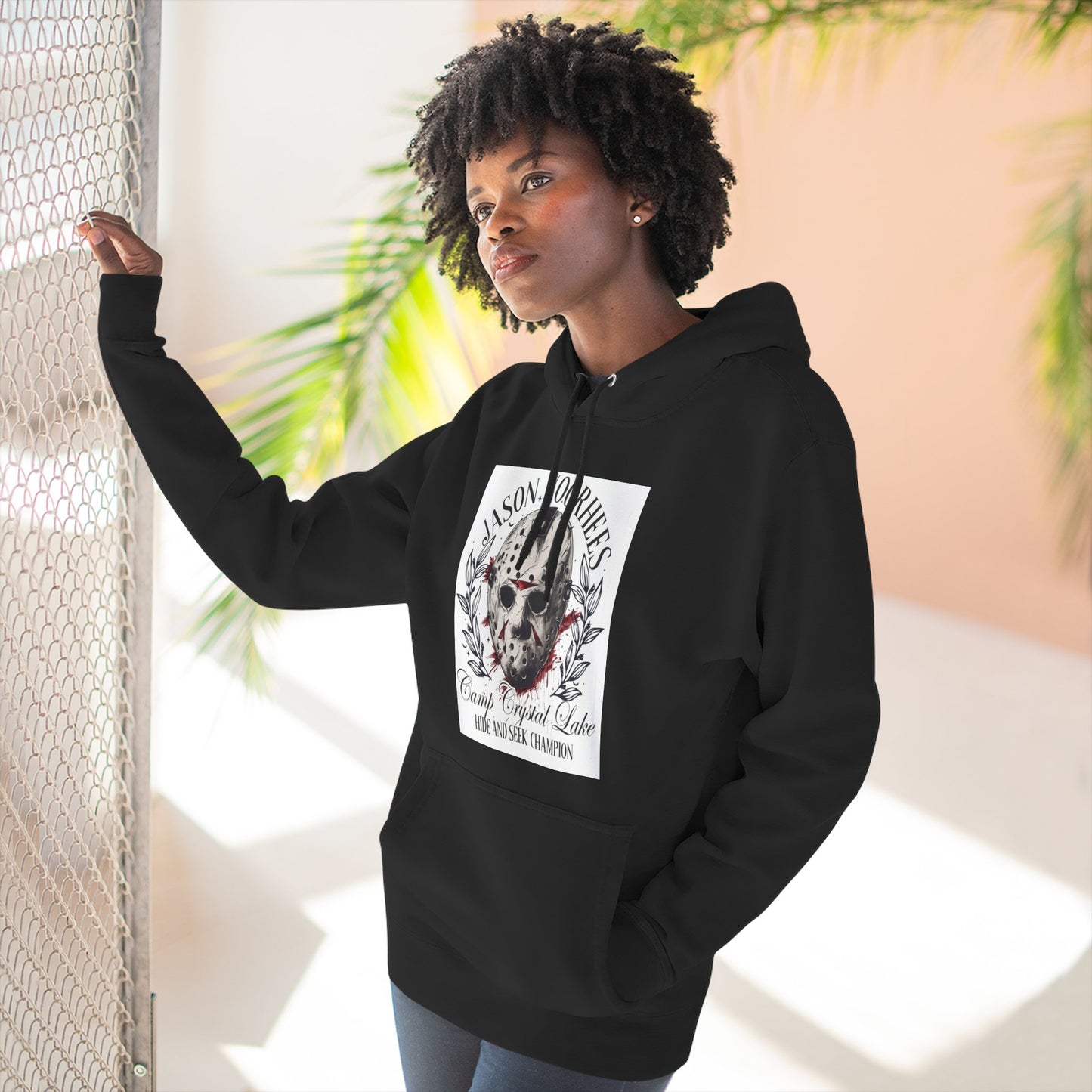 Cozy Graphic Hoodie with Fleece Lining, Unique Animal Design, Perfect for Casual Wear, Gifts, and Outdoor Adventures