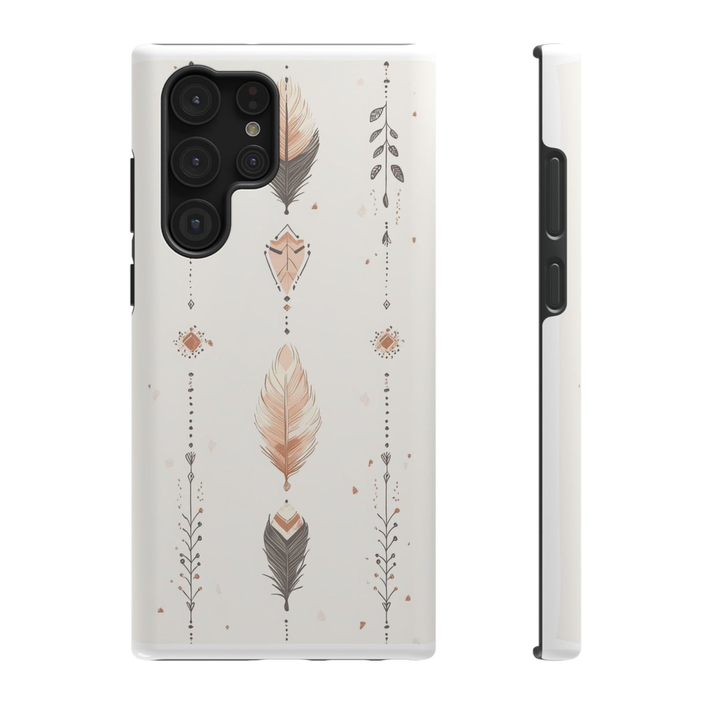 Stylish Impact-Resistant Phone Cases with Boho Feather Design, Durable Phone Protection, Gift for Her, Trendy Accessories, Unique [...]