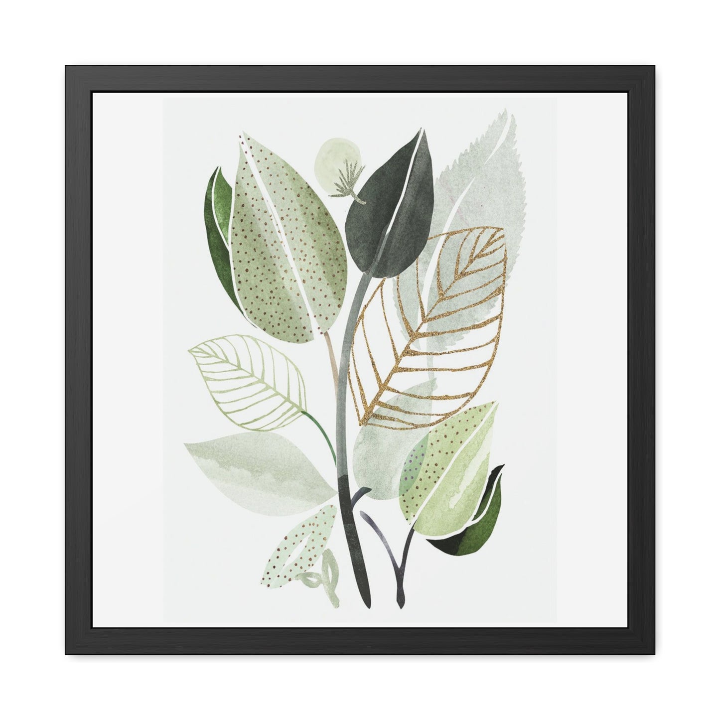 Botanical Framed Posters, Wall Art, Home Decor, Plant Lover Gift, Nature Prints, Greenery Wall Decor