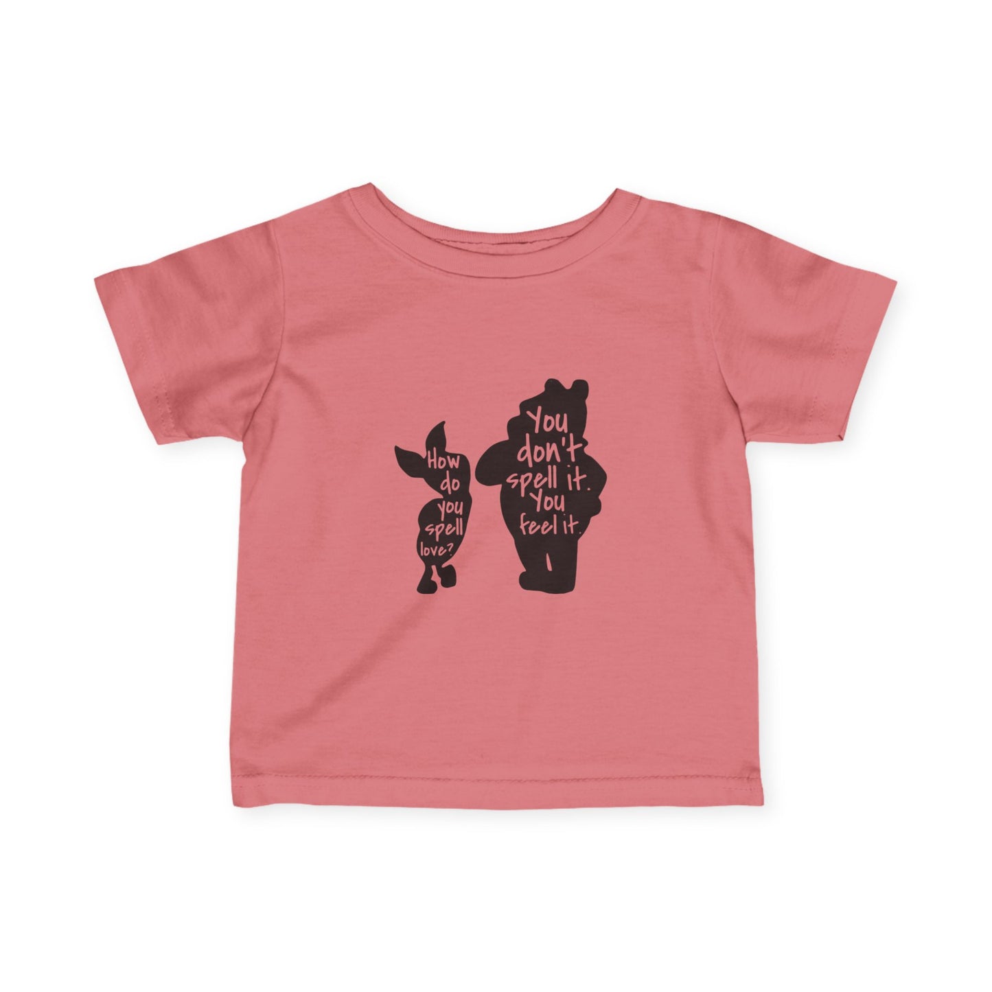 Cute Infant Jersey Tee - Fun Spelling Statement Tee for Kids