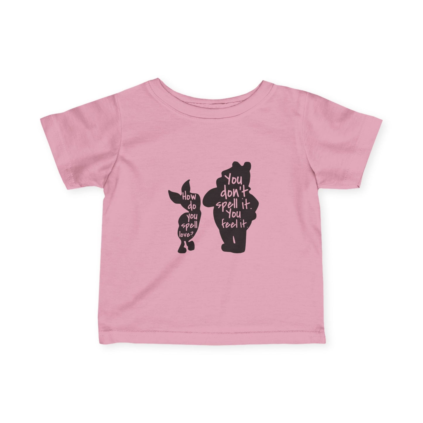 Cute Infant Jersey Tee - Fun Spelling Statement Tee for Kids