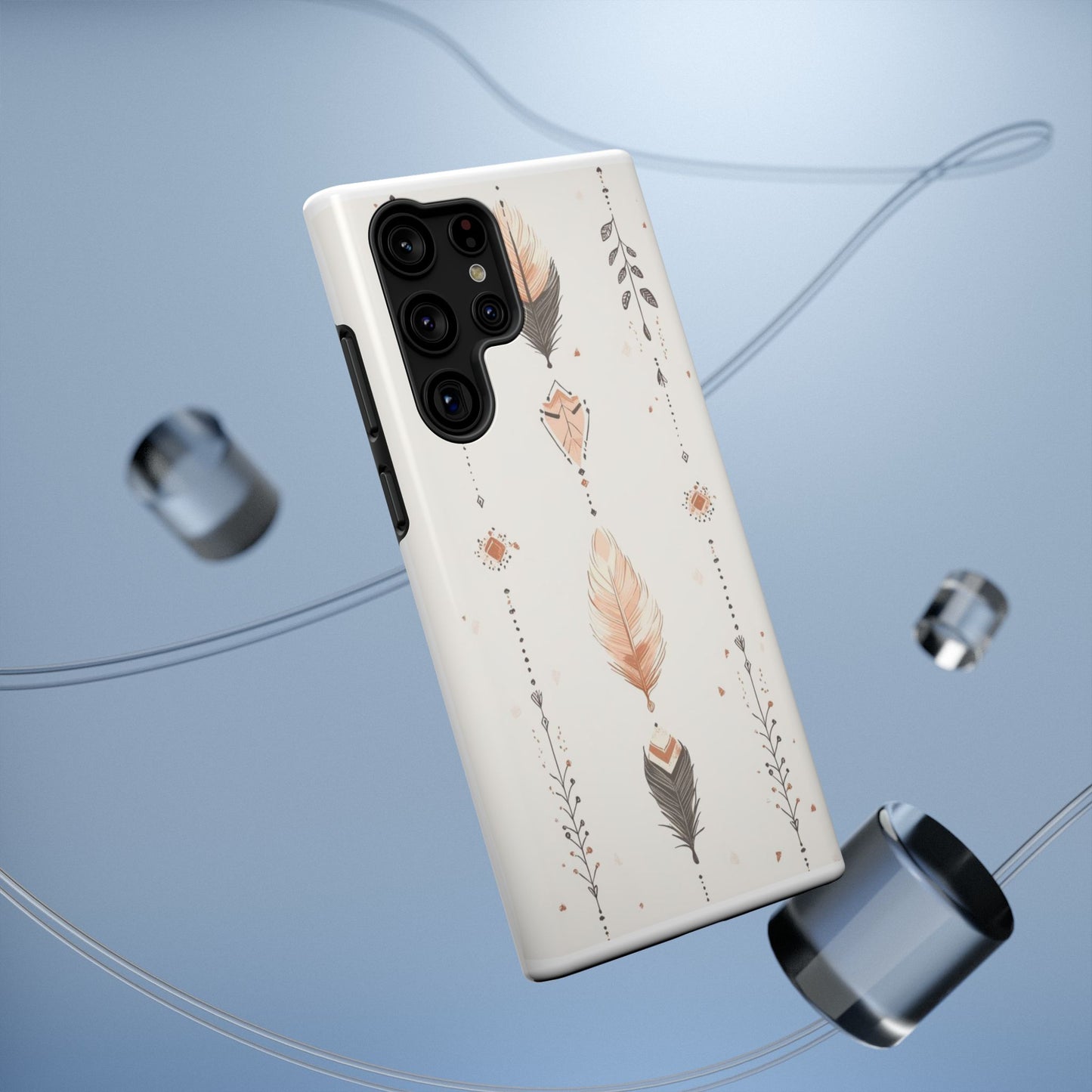 Stylish Impact-Resistant Phone Cases with Boho Feather Design, Durable Phone Protection, Gift for Her, Trendy Accessories, Unique [...]