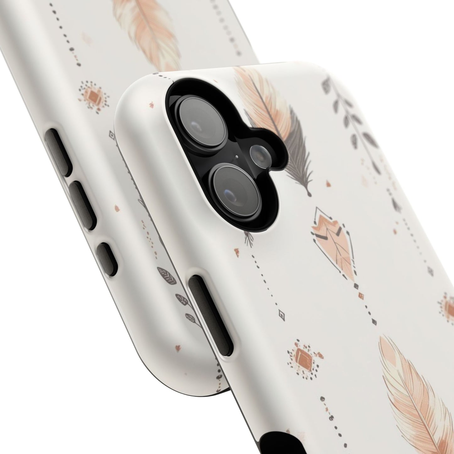 Stylish Impact-Resistant Phone Cases with Boho Feather Design, Durable Phone Protection, Gift for Her, Trendy Accessories, Unique [...]