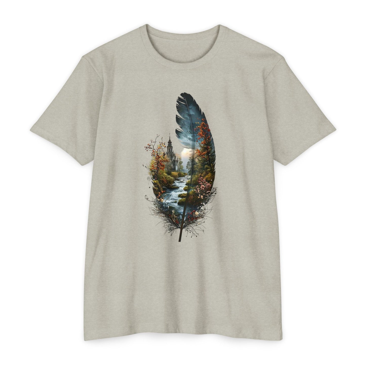 Unisex CVC Jersey T-shirt