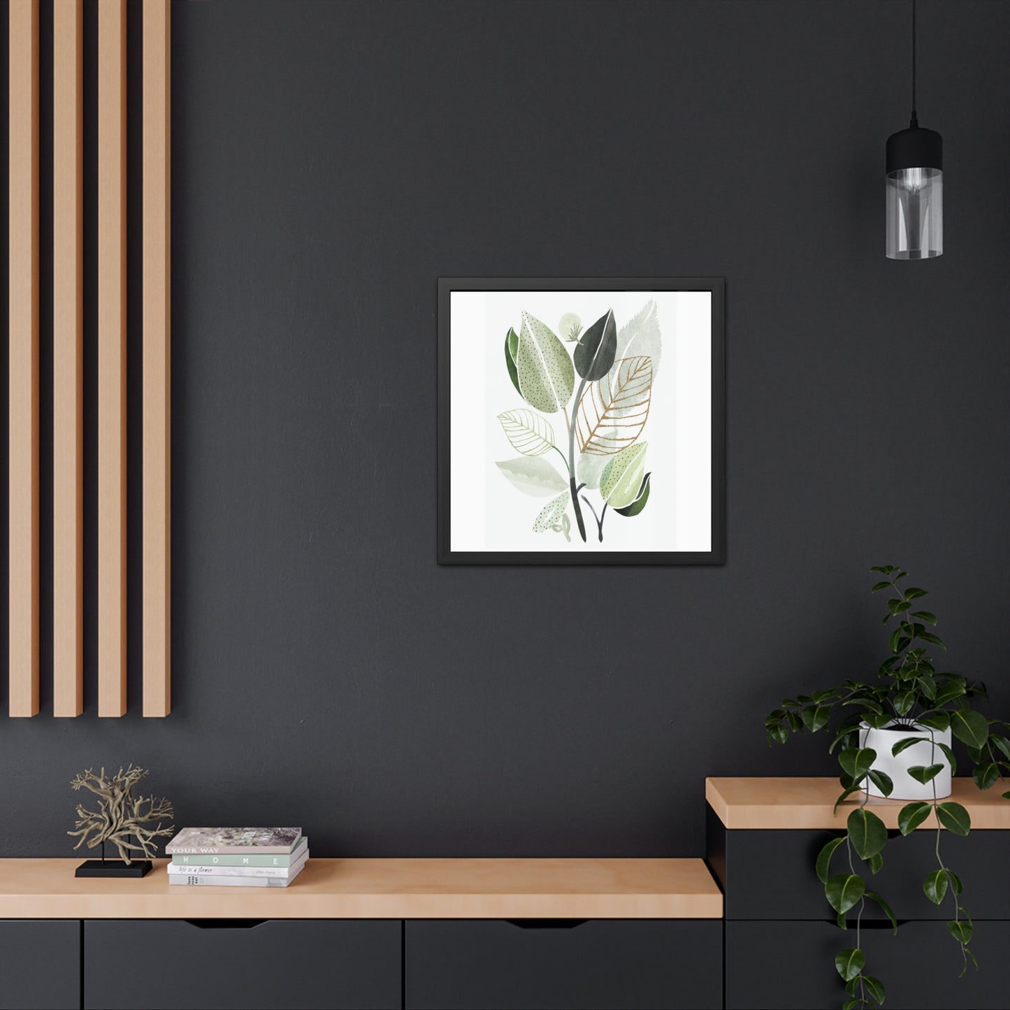 Botanical Framed Posters, Wall Art, Home Decor, Plant Lover Gift, Nature Prints, Greenery Wall Decor