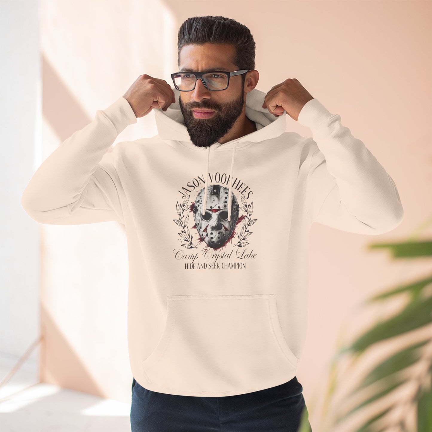 Cozy Graphic Hoodie with Fleece Lining, Unique Animal Design, Perfect for Casual Wear, Gifts, and Outdoor Adventures