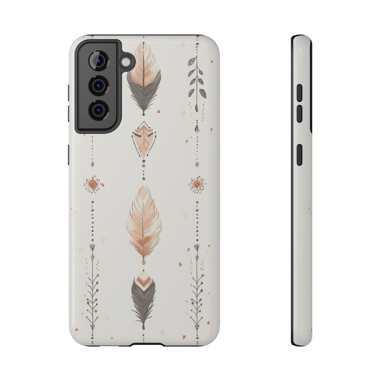 Stylish Impact-Resistant Phone Cases with Boho Feather Design, Durable Phone Protection, Gift for Her, Trendy Accessories, Unique [...]