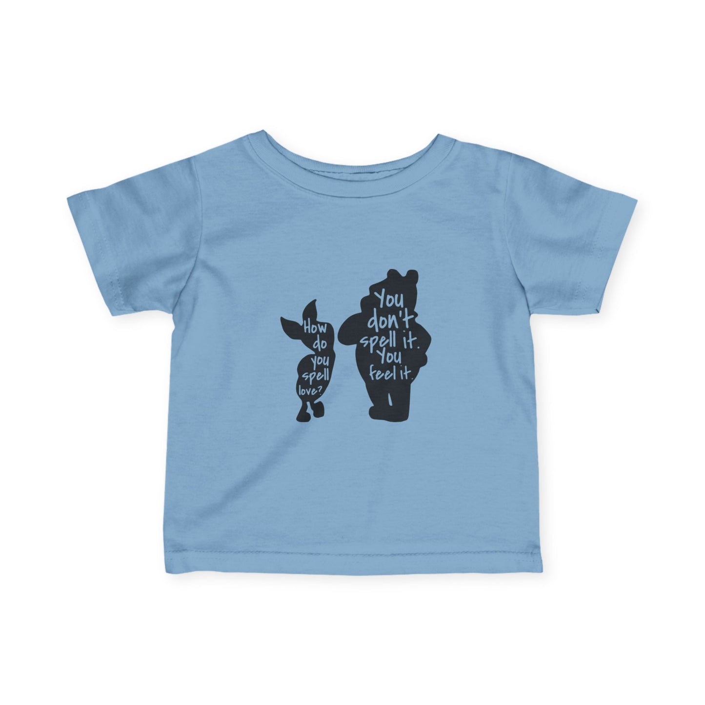 Cute Infant Jersey Tee - Fun Spelling Statement Tee for Kids
