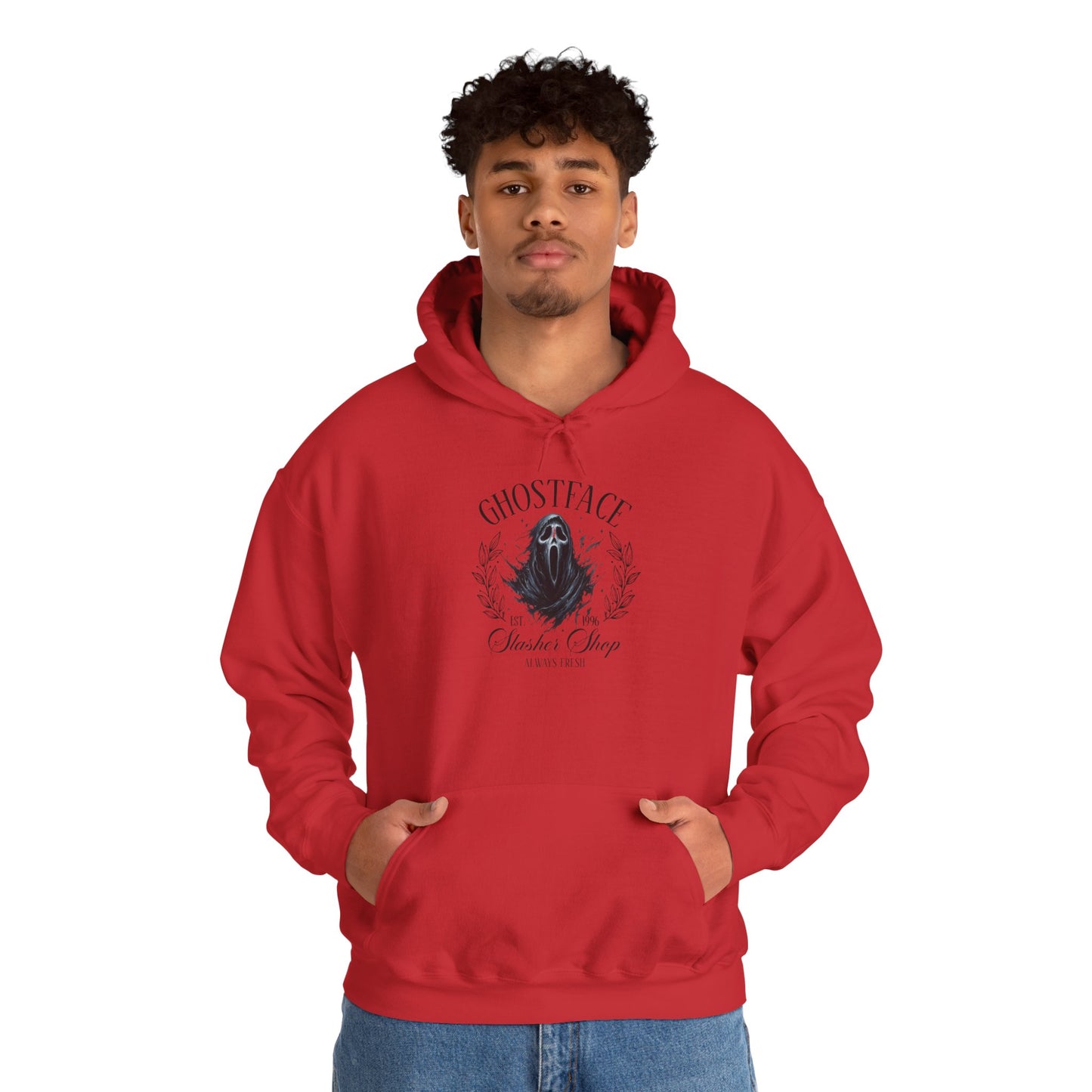 Ghostface Unisex Hooded Sweatshirt - Cozy, Stylish, Perfect for Halloween, Gift for Horror Fans, Casual Wear, and Everyday Comfort