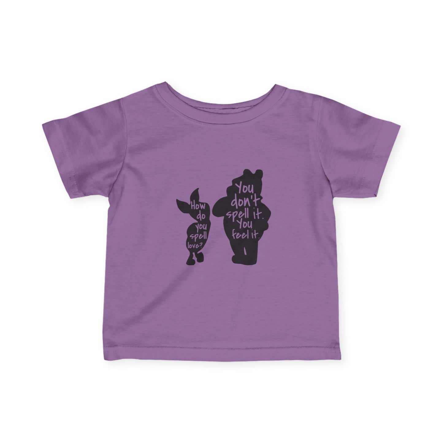 Cute Infant Jersey Tee - Fun Spelling Statement Tee for Kids