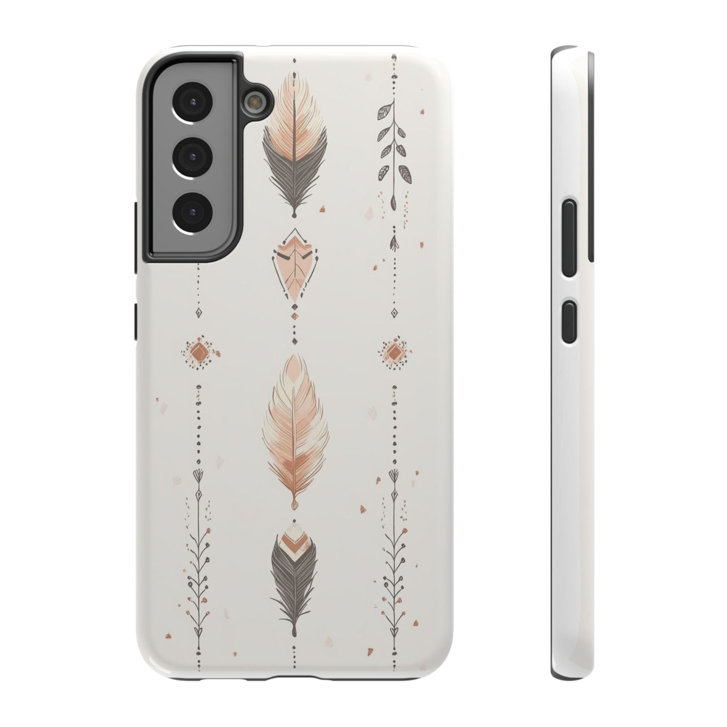 Stylish Impact-Resistant Phone Cases with Boho Feather Design, Durable Phone Protection, Gift for Her, Trendy Accessories, Unique [...]