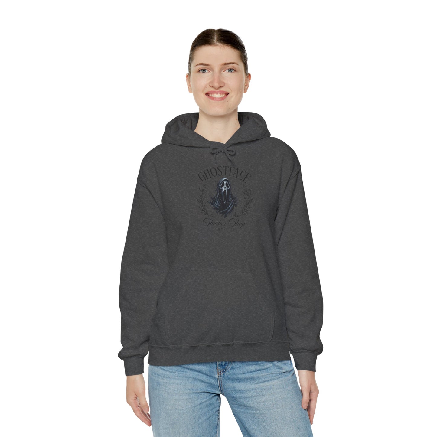 Ghostface Unisex Hooded Sweatshirt - Cozy, Stylish, Perfect for Halloween, Gift for Horror Fans, Casual Wear, and Everyday Comfort