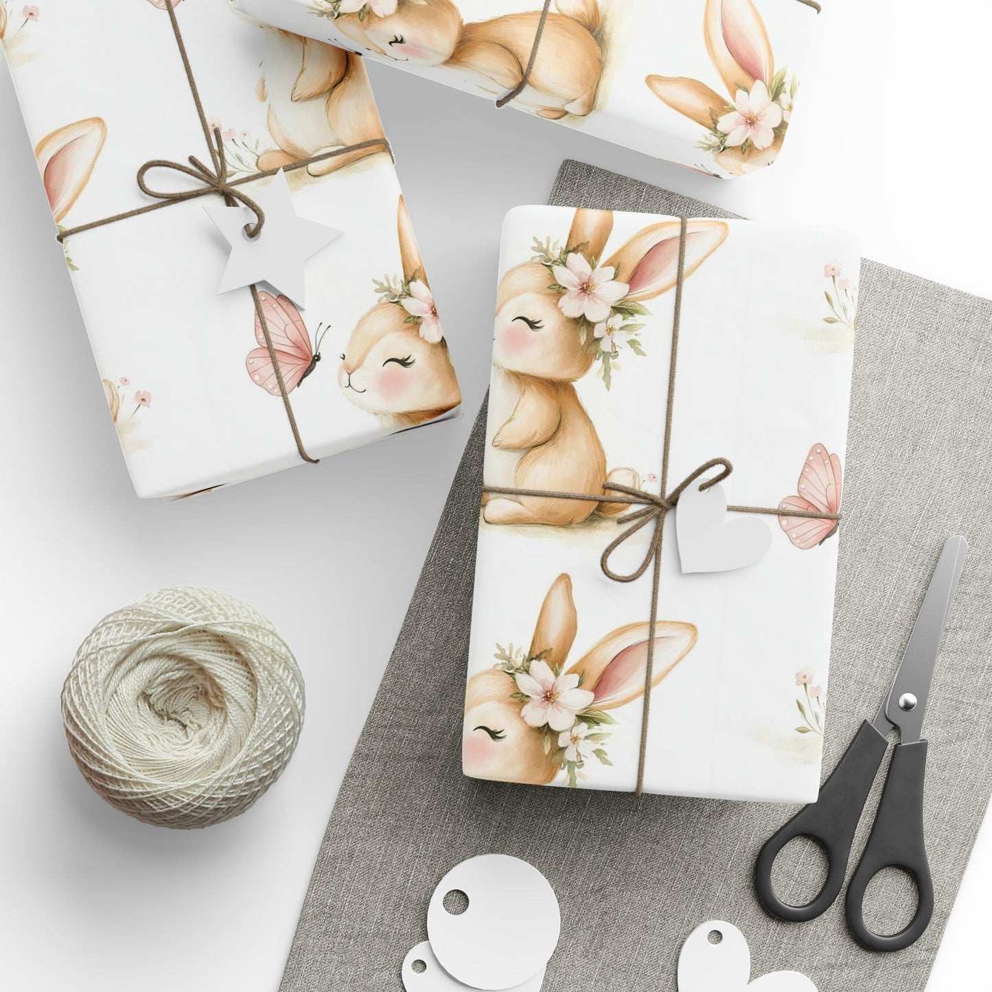 Easter Bunny Wrapping Paper for Spring Celebrations