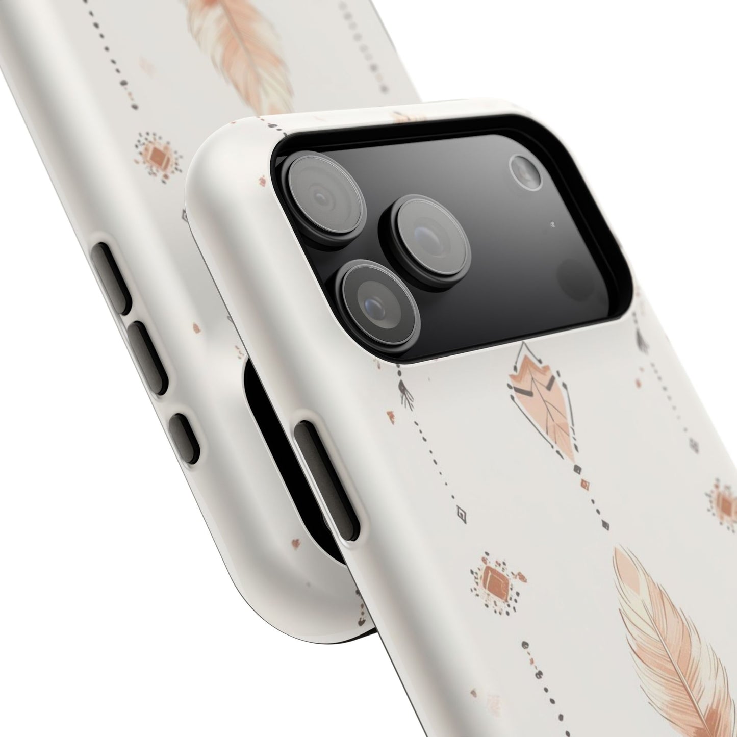 Stylish Impact-Resistant Phone Cases with Boho Feather Design, Durable Phone Protection, Gift for Her, Trendy Accessories, Unique [...]