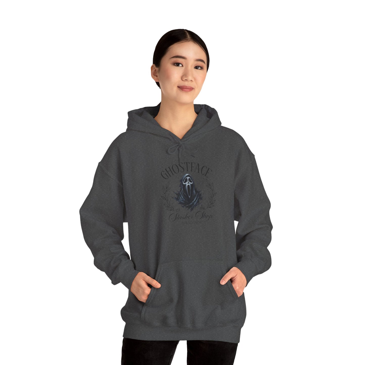 Ghostface Unisex Hooded Sweatshirt - Cozy, Stylish, Perfect for Halloween, Gift for Horror Fans, Casual Wear, and Everyday Comfort