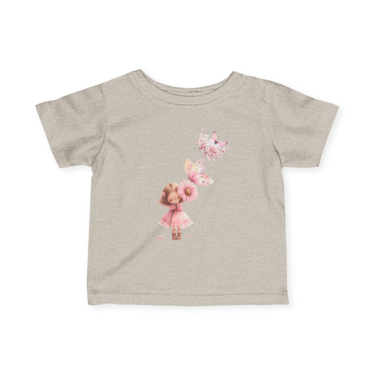 Infant Butterfly Graphic Tee, Cute Baby Apparel, Toddler Outfit, Spring or Summer Gift, Baby Shower Present, Kids Fashion