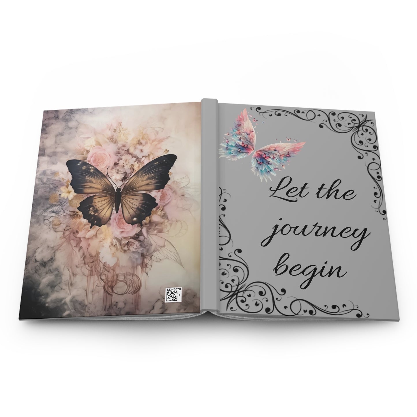Butterfly Dream Hardcover Journal