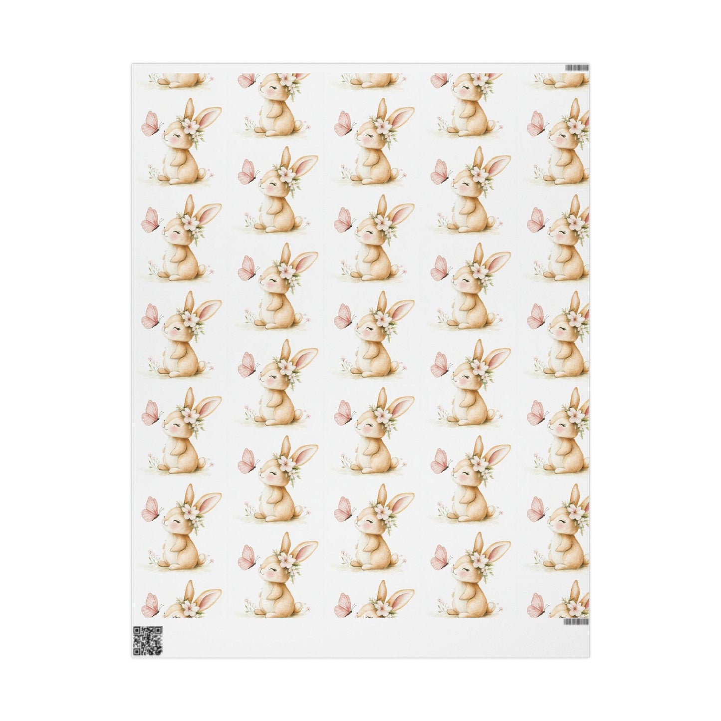 Easter Bunny Wrapping Paper for Spring Celebrations