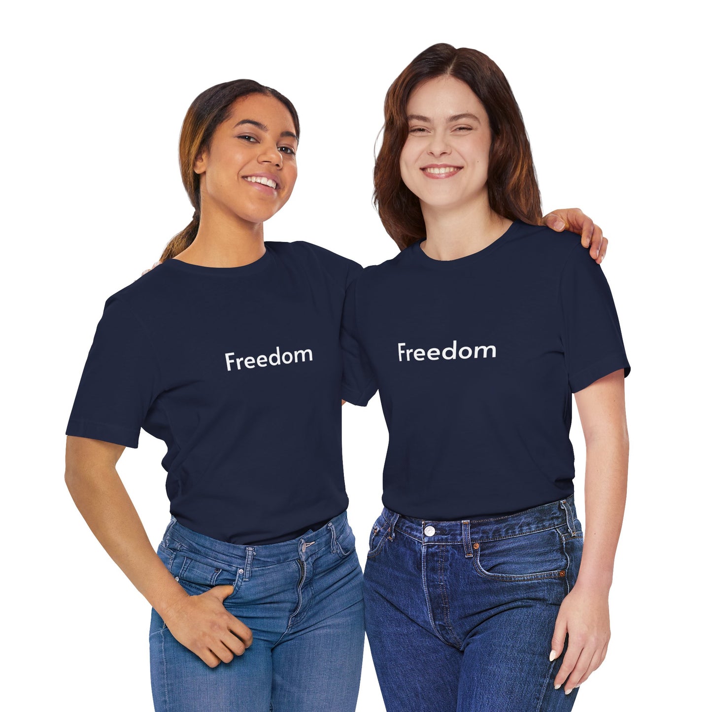 Freedom Unisex Jersey Tee, Casual T-Shirt, Inspirational Shirt, Everyday Wear, Gift for Freedom Lovers, Comfort Wear, Positive Vibes