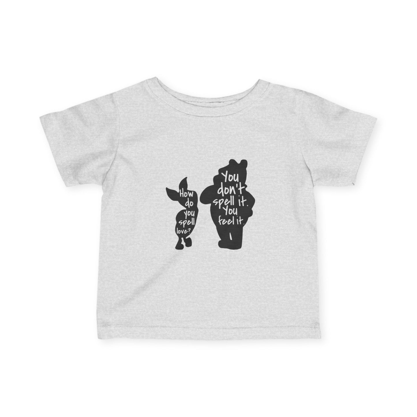 Cute Infant Jersey Tee - Fun Spelling Statement Tee for Kids