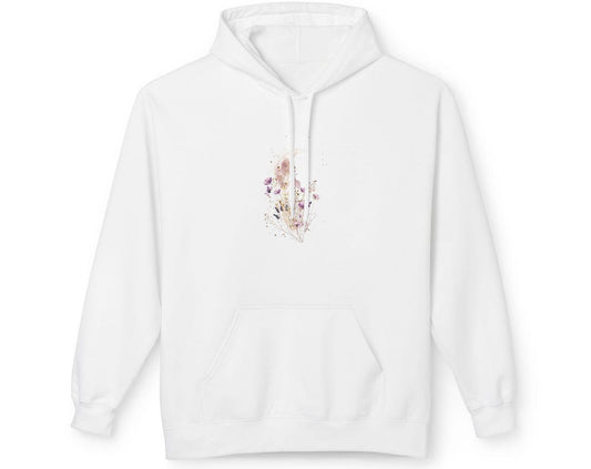 Bohemian Floral Fleece Hoodie