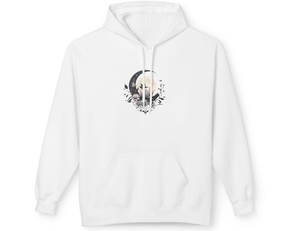 Moonlit Nature Fleece Hoodie